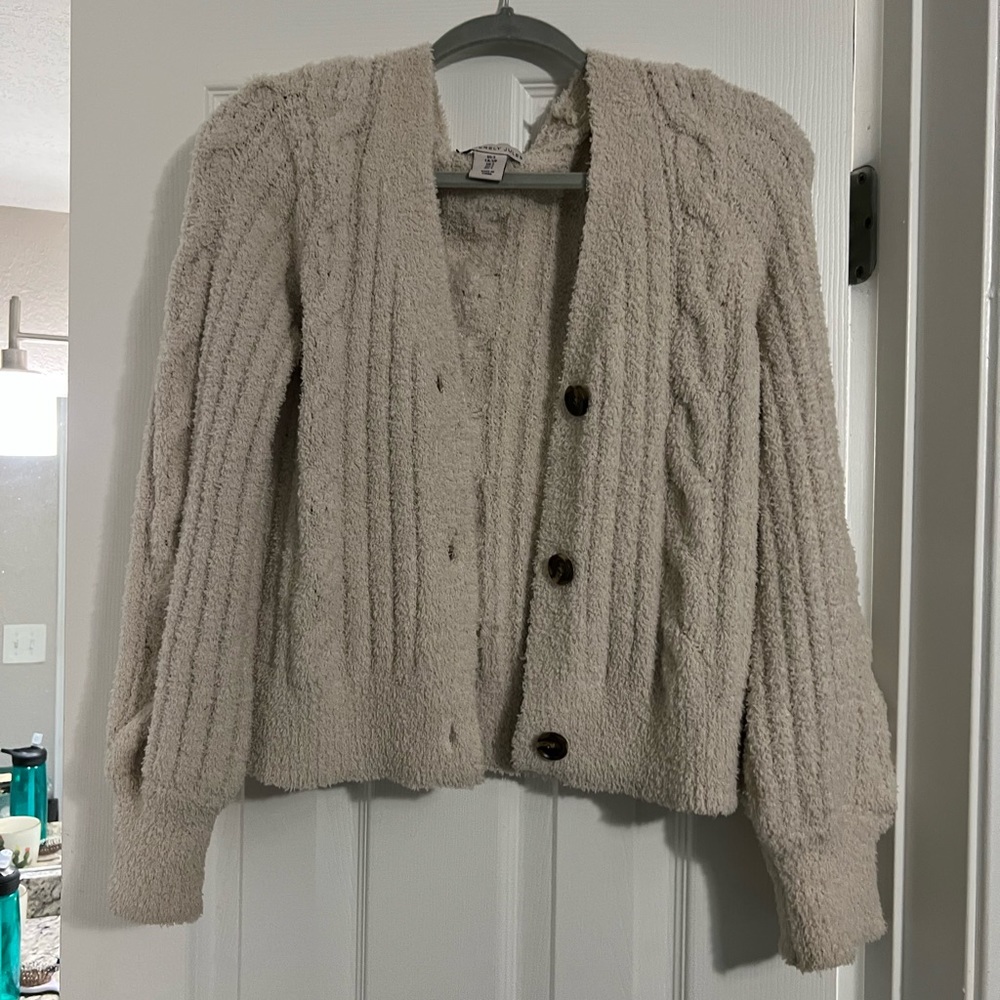 White Cardigan
